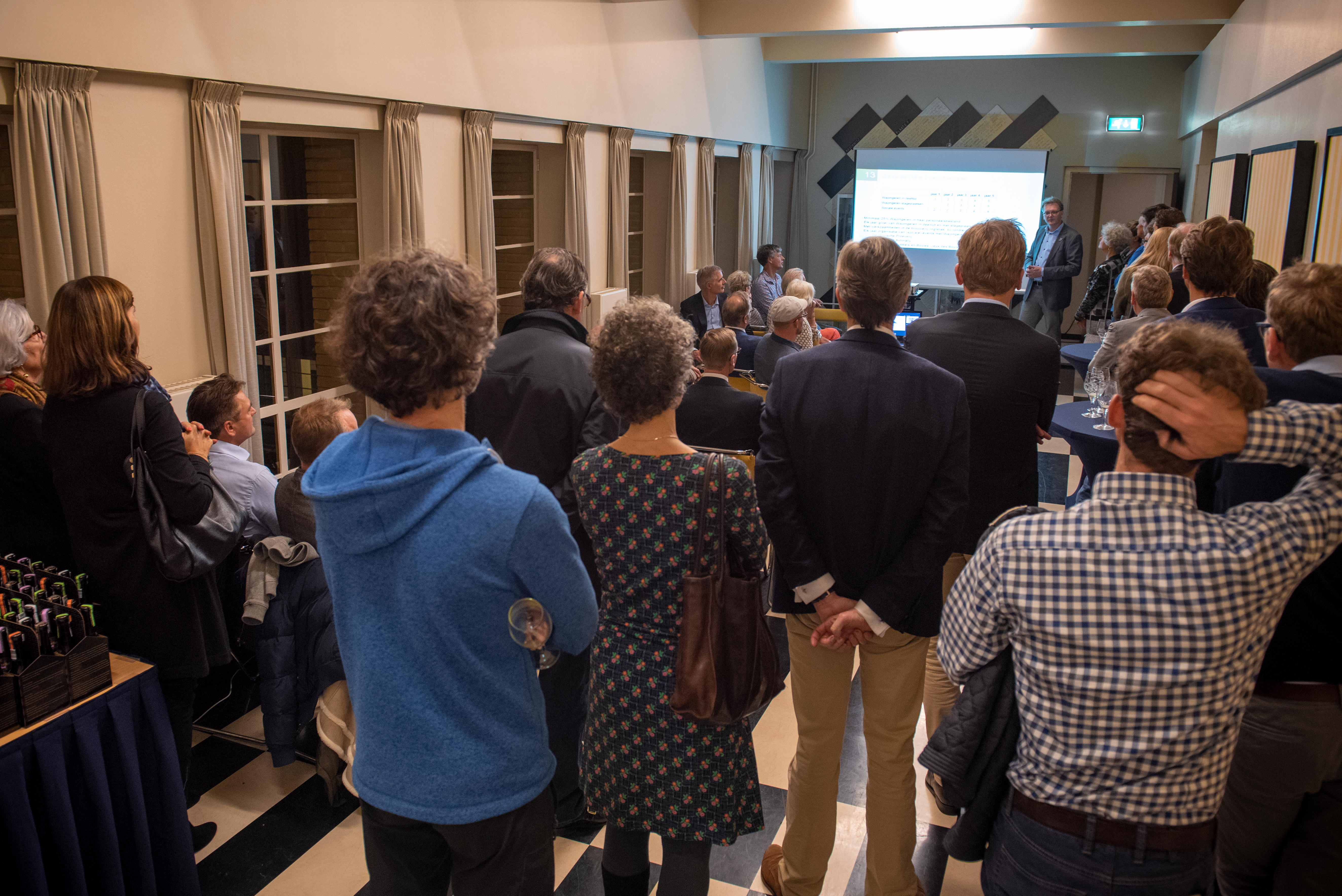 De eerste presentatie in 2016 voor (potentiële) ambassadeurs in het prachtige raadhuis van Dudok, in Hilversum.